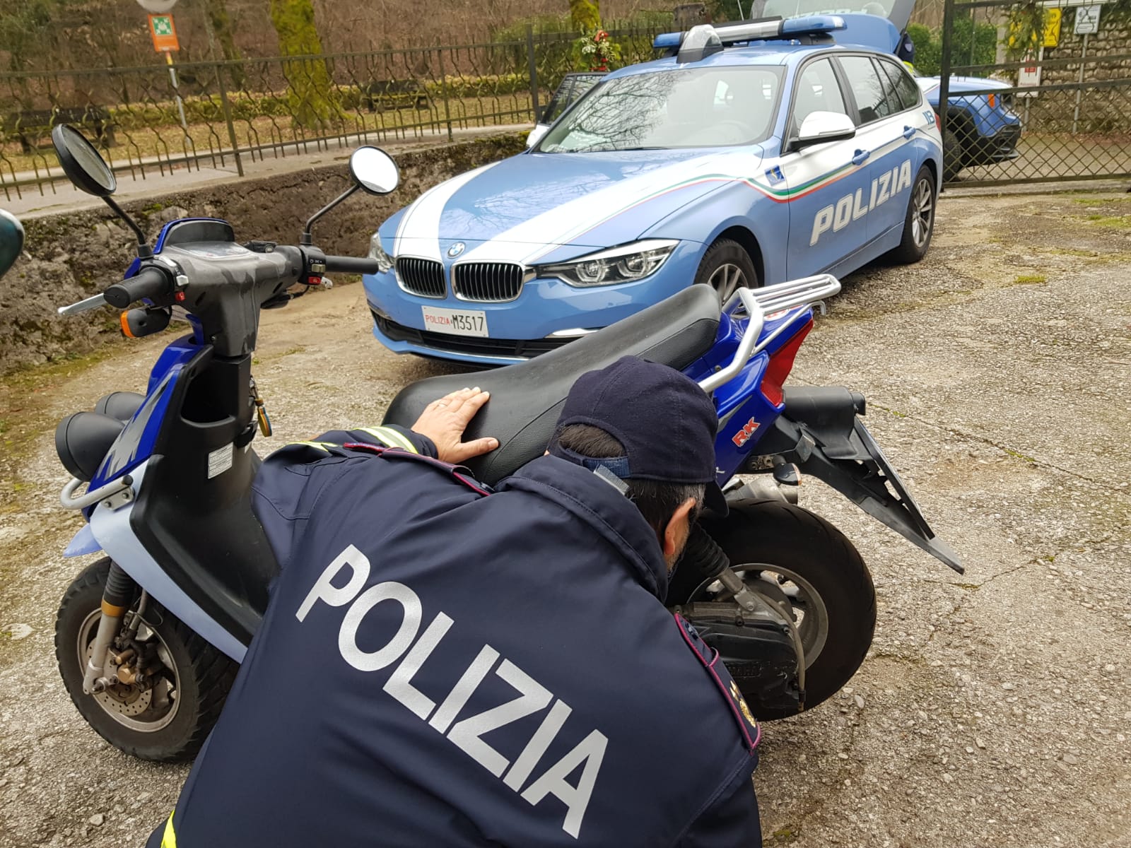 PORDENONE: POLIZIA RECUPERA UN MOTOCICLO RUBATO 6 ANNI FA, DENUNCIATO UN UOMO PER RICETTAZIONE 